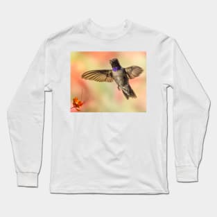 Black-chinned Hummingbird Long Sleeve T-Shirt